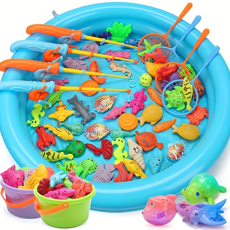 Kids Magnetic Fishing Toy Pool Set Parent child Educational - Temu New  Zealand