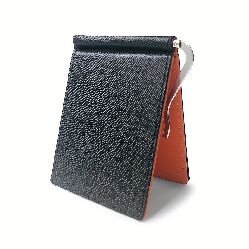 Men's Small Portable Money Clip Multi-card Card Case Bifold Card