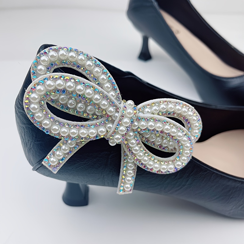 elegant detachable double layer pearl bow Temu