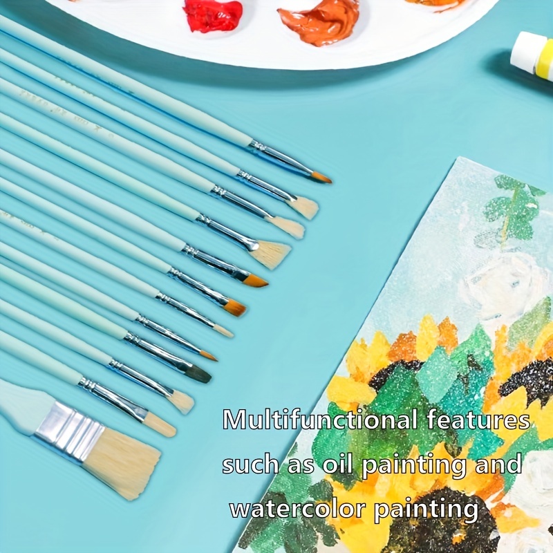 Oil Paint Brushes - Temu