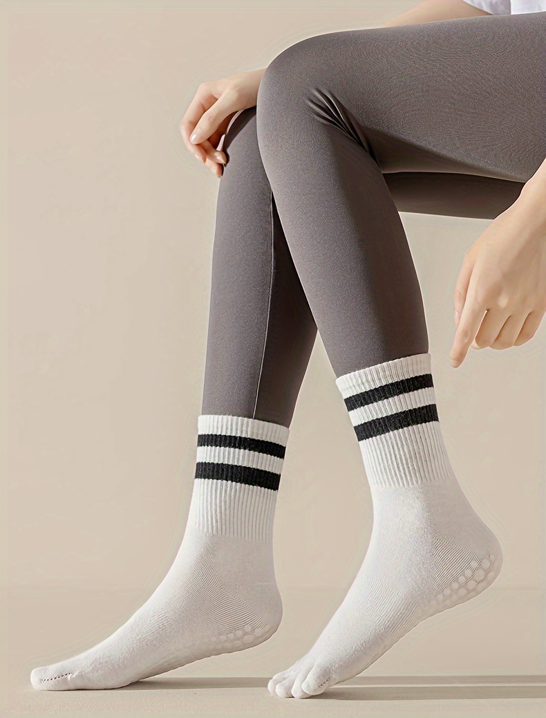 2/3 Pares Calcetines Yoga Mujeres Calcetines Antideslizantes - Temu