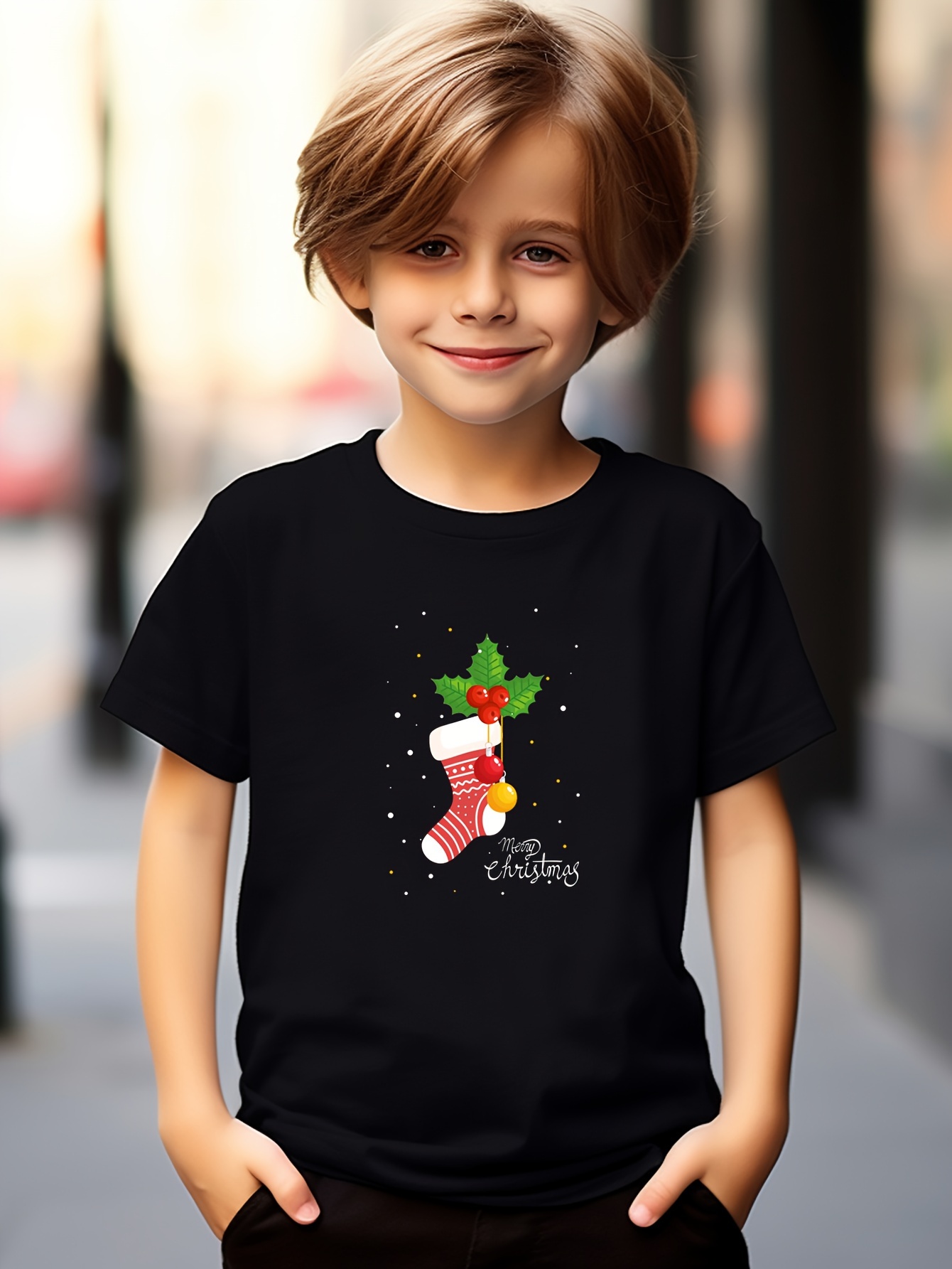 Camiseta de discount navidad para niños