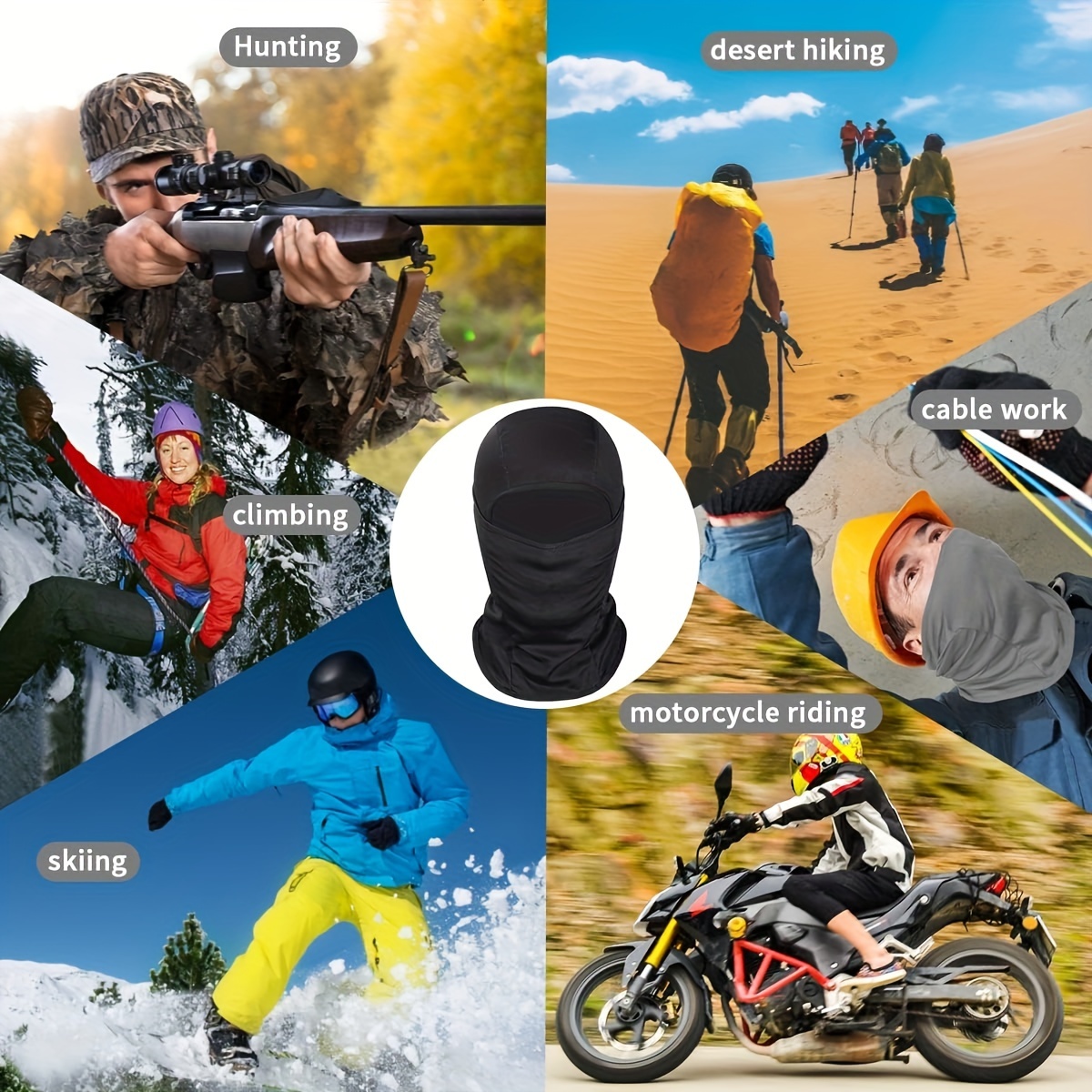 1pc Men's Sun Protection Ice Silk Neck Gaiter Face Mask, Breathable Neck  Cover Suitable For Daily Outdoor Activities Such As Cycling, Fishing,  Sports, Etc.