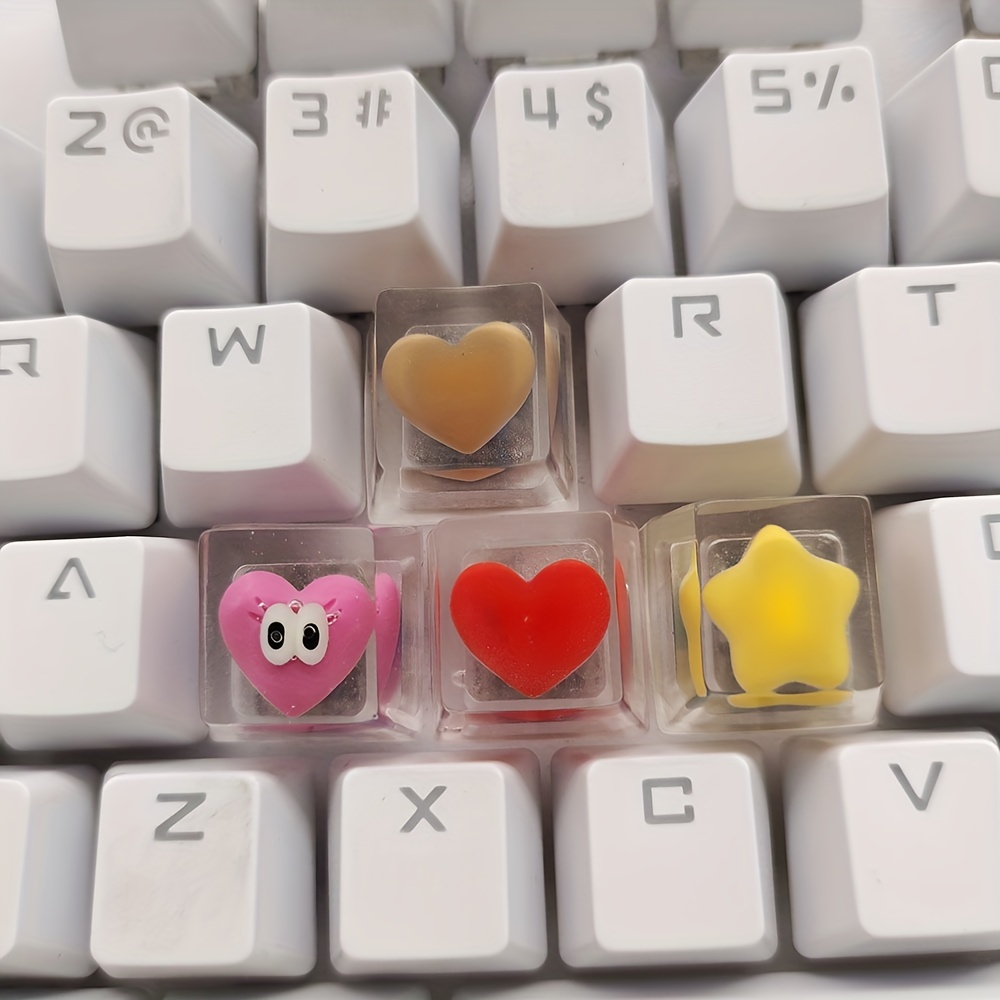 Handmade Custom Cherry Mx Esc Keycaps - Add Cuteness To Your Keyboard With  Diy Accessories - Temu