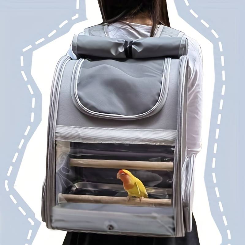 Housoutil Thick Bird Cage Cover - Blackout Zipper Cover For Parrots, Cockatiels, Parakeets | Reduces Light For Better Sleep