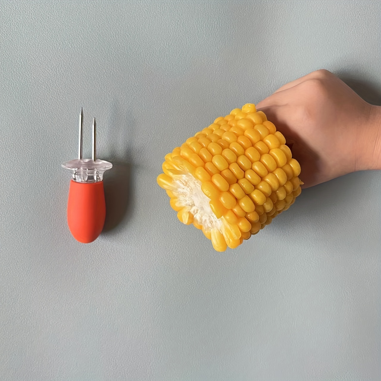 20 Brochettes Inox Pour épis De Maïs - Fourchettes Double Barbecue Pour Corn Cob