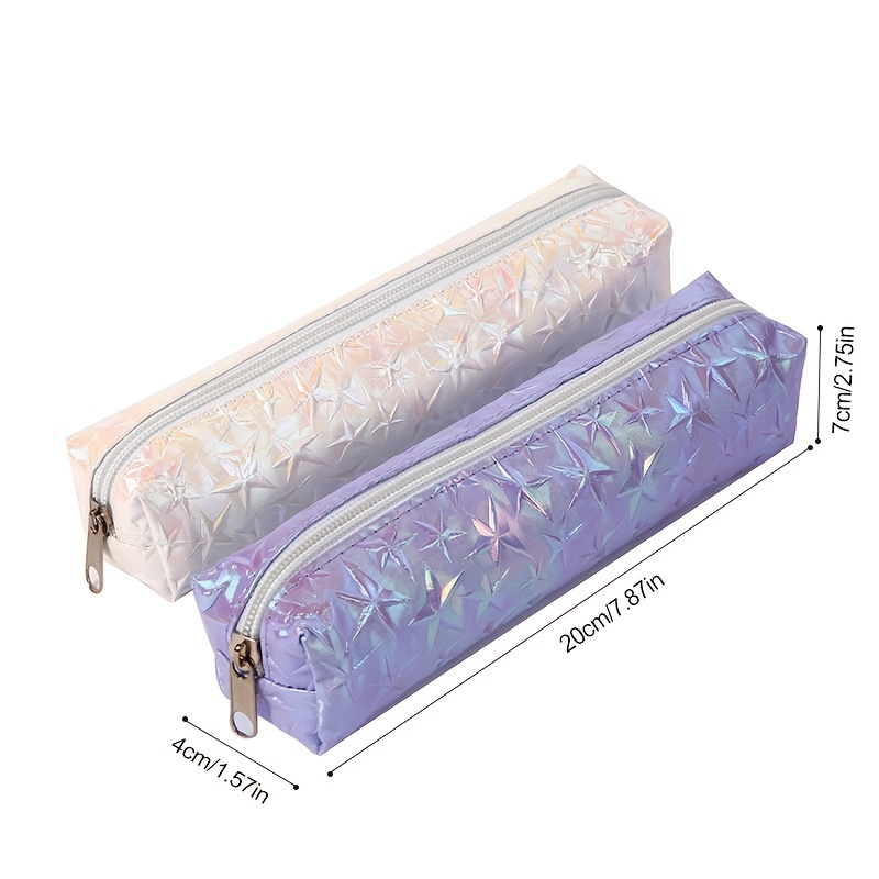 1pc Pencil Pouch, Small Pencil Cases, Aesthetic Pen Case Organizer With  Zipper, Portable Pencil Bag Makeup Bag, Cute Stationary Bag For Teens Girls  Women School Adults