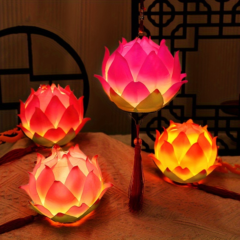 Décorations du Nouvel An lunaire chinois, lapin mignon, lanternes  traditionnelles chinoises, festival du printemps, cadeau d