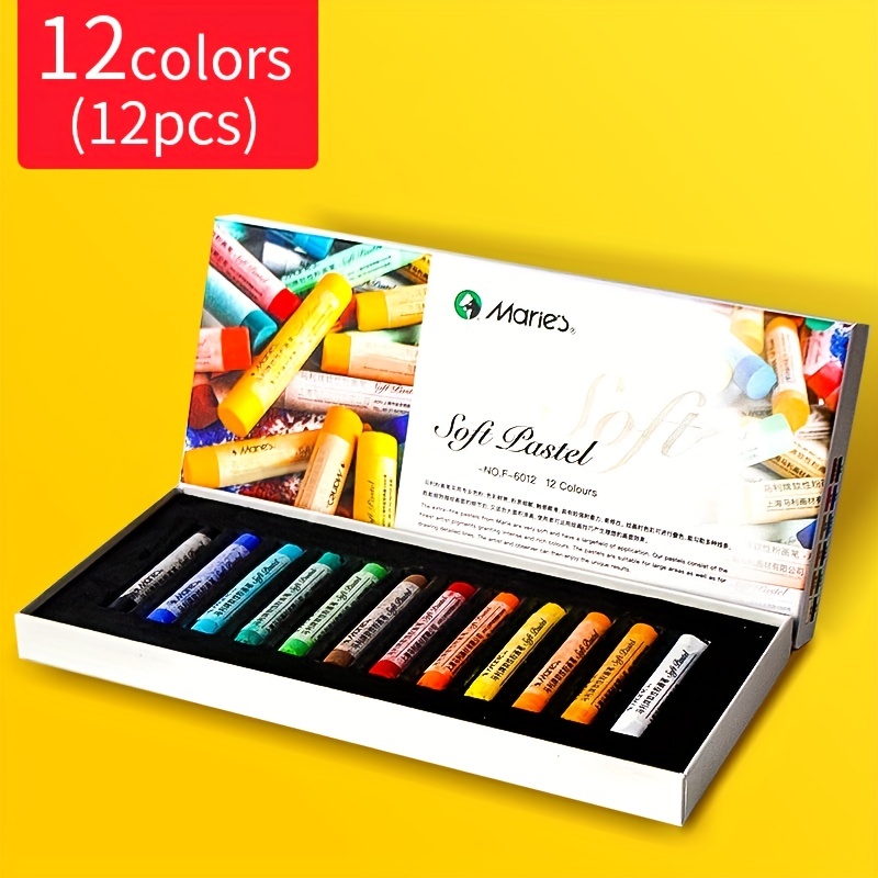 Marie's Soft Chalk Pastels 12/24/36/48 Colors non Toxic Art - Temu