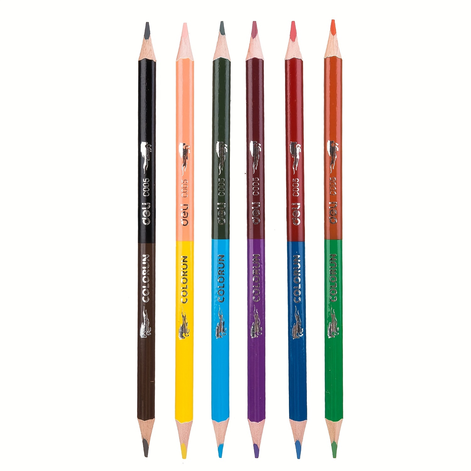 Triangular Jumbo Colouring Pencils/ Colour Barrell - School