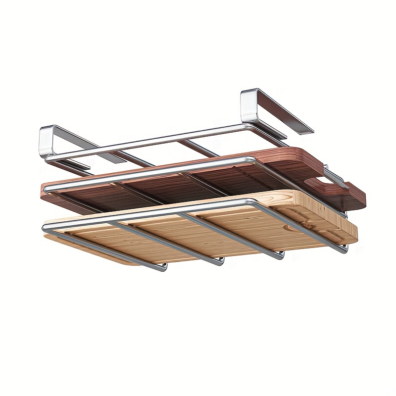 Sturdy Metal Cutting Board Rack - Organize Your Chopping Boards, Pot Lids,  And Bakeware - Perfect For Kitchen Countertops And Cupboards - Kitchen  Accessories - Temu