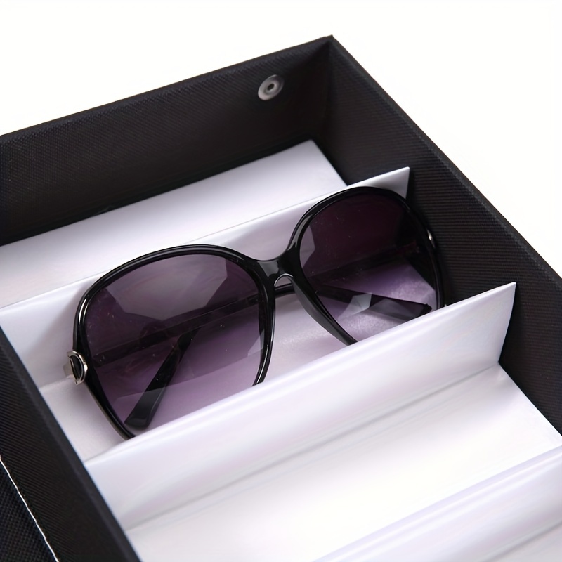 Dustproof Glasses Storage Box Sunglasses Display Stand