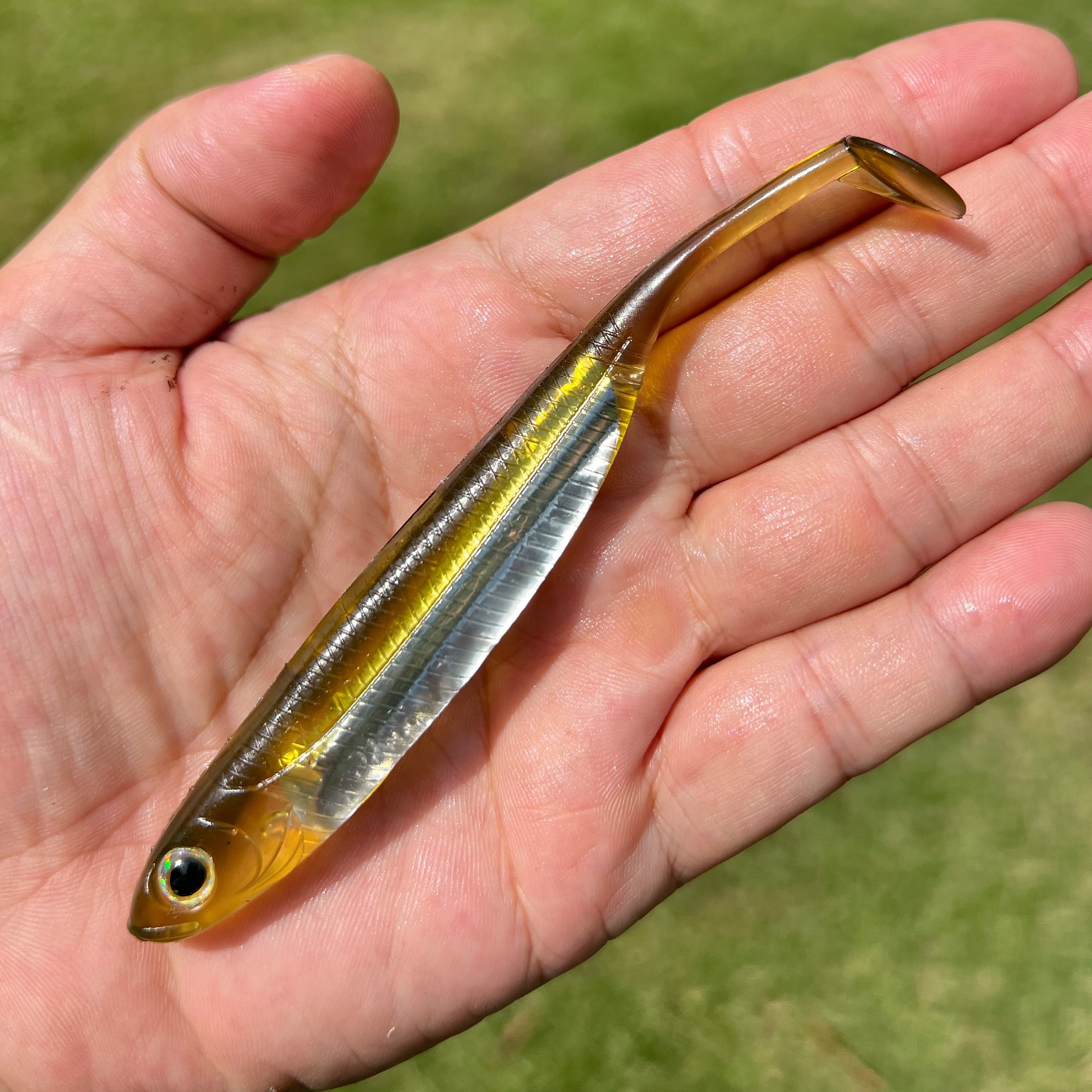 Fishing Swimbaits Soft Plastic Paddle Tail Shad 2.76-3.9 Minnow Lure Bass  – Contino