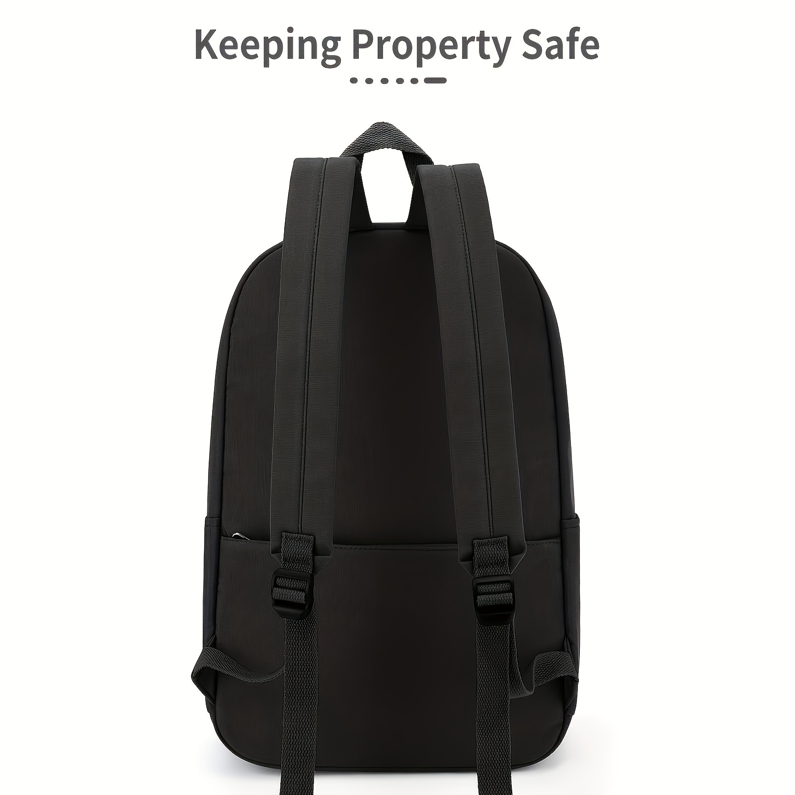 Large Capacity School Bag Laptop Storage Daypack Business Trip Bag
