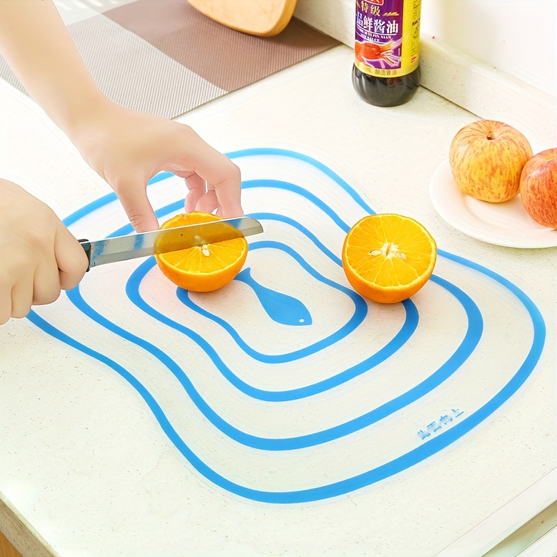 Kitchen Plastic Chopping Board Non-slip Frosted Cutting Board Tools  Accessories