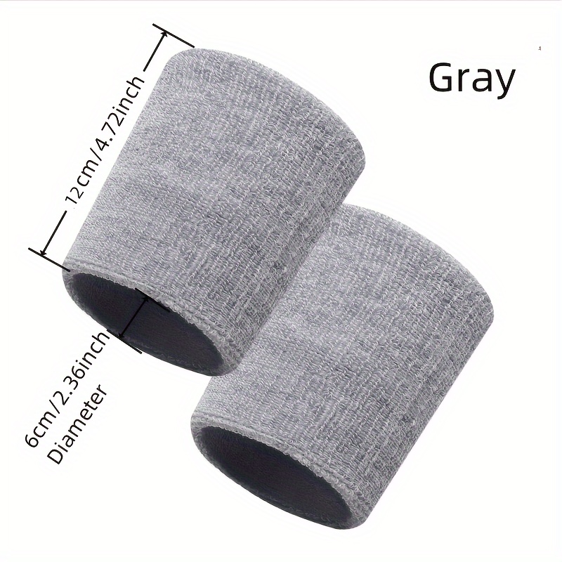 2pcs Sweat-absorbing Fitness Wrist Protectors