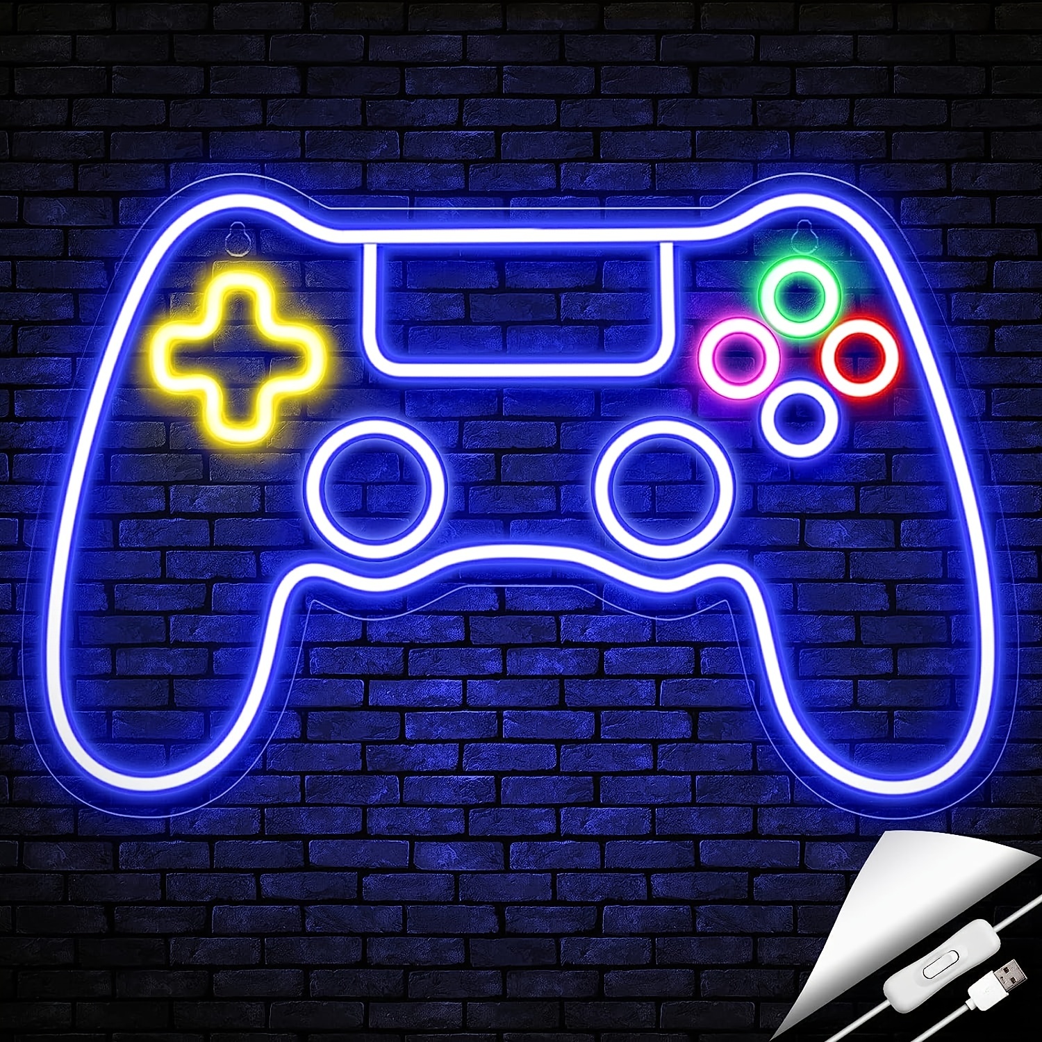 Game Controller LED Neon Light