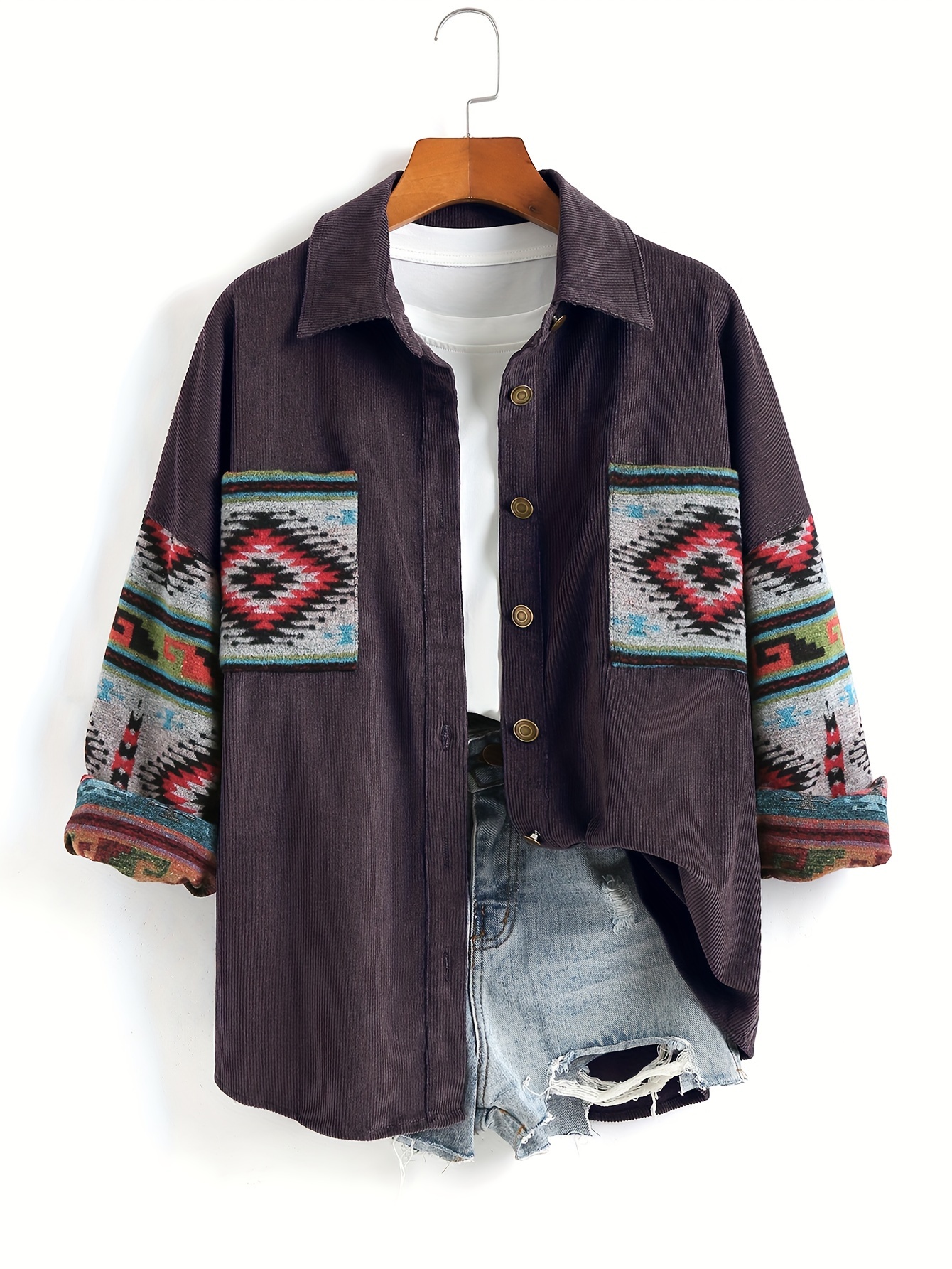 Long button up clearance jacket