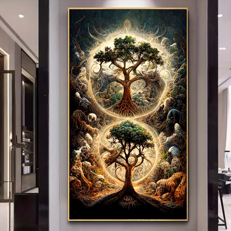 Diamond Painting Tree - Temu