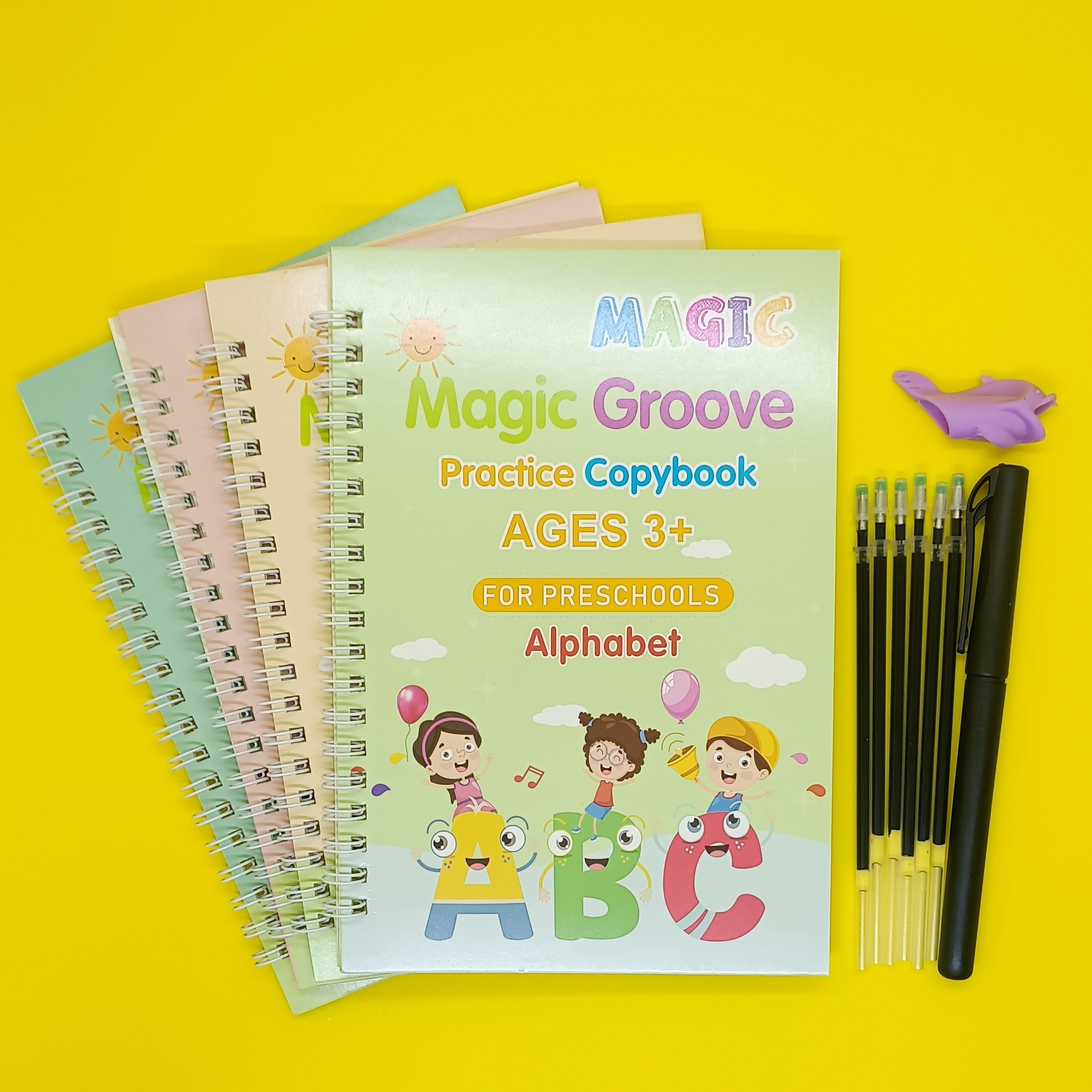 Magic Reusable Practice Copybook For Kids The Print - Temu