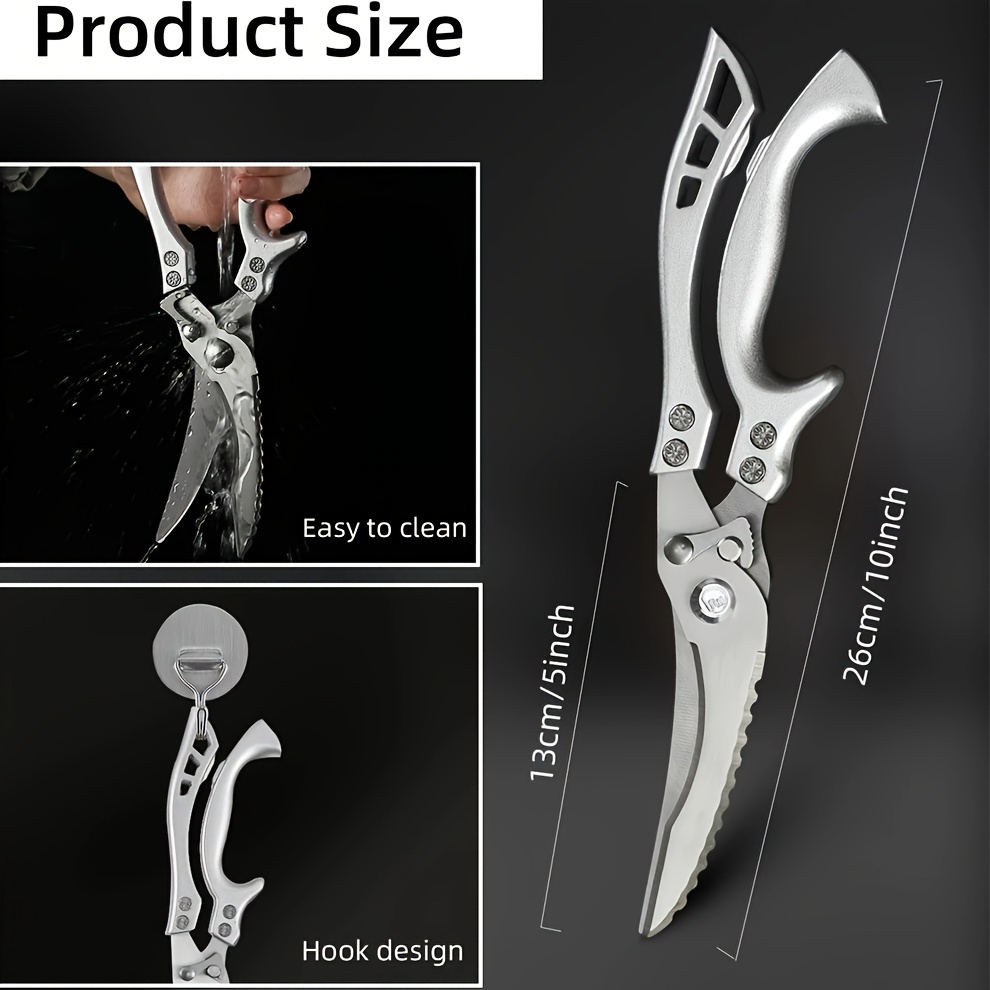 Mother's DAY Gift Kitchen Shears, Multifunctional Heavy Duty