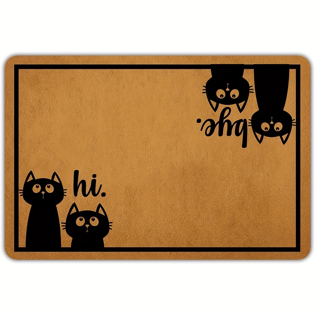 Hello Winter Welcome Door Mat 