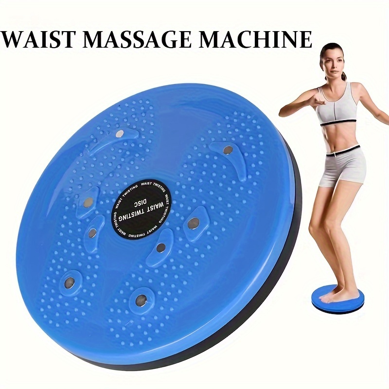 Wosthever Disco giratorio de cintura para gimnasio en casa, placa de  ejercicio para hombres y mujeres, herramienta de entrenamiento, equipo de  Accesorios para máquinas de ejercicios Azul