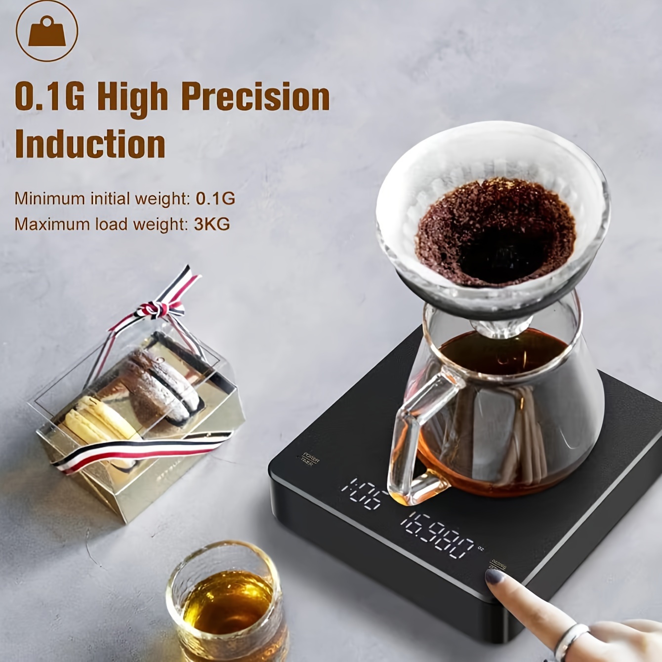 Scale Coffee Scale Precision Drip Coffee Scale Coffee - Temu