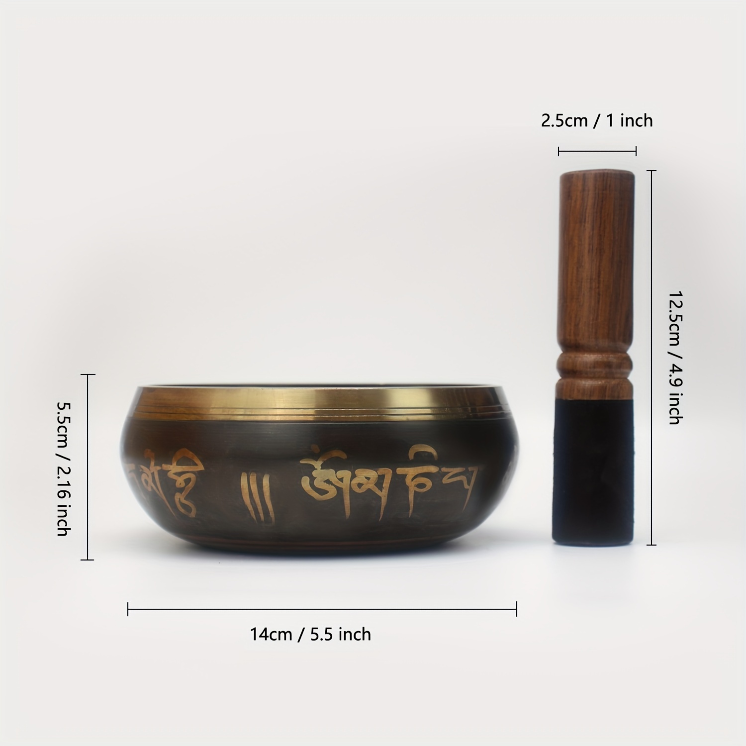 TEMU Tibetan Singing Bowls Set~ Meditation Sound Bowl Hand In Nepal For Yoga, Meditation, Mindfulness, Meditation Accessories, Spiritual Decor,