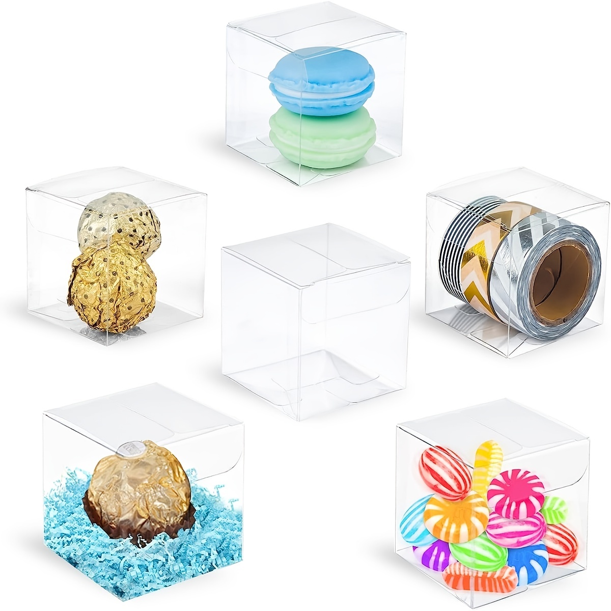 Transparent Small Candy Boxes: Perfect For Storing - Temu