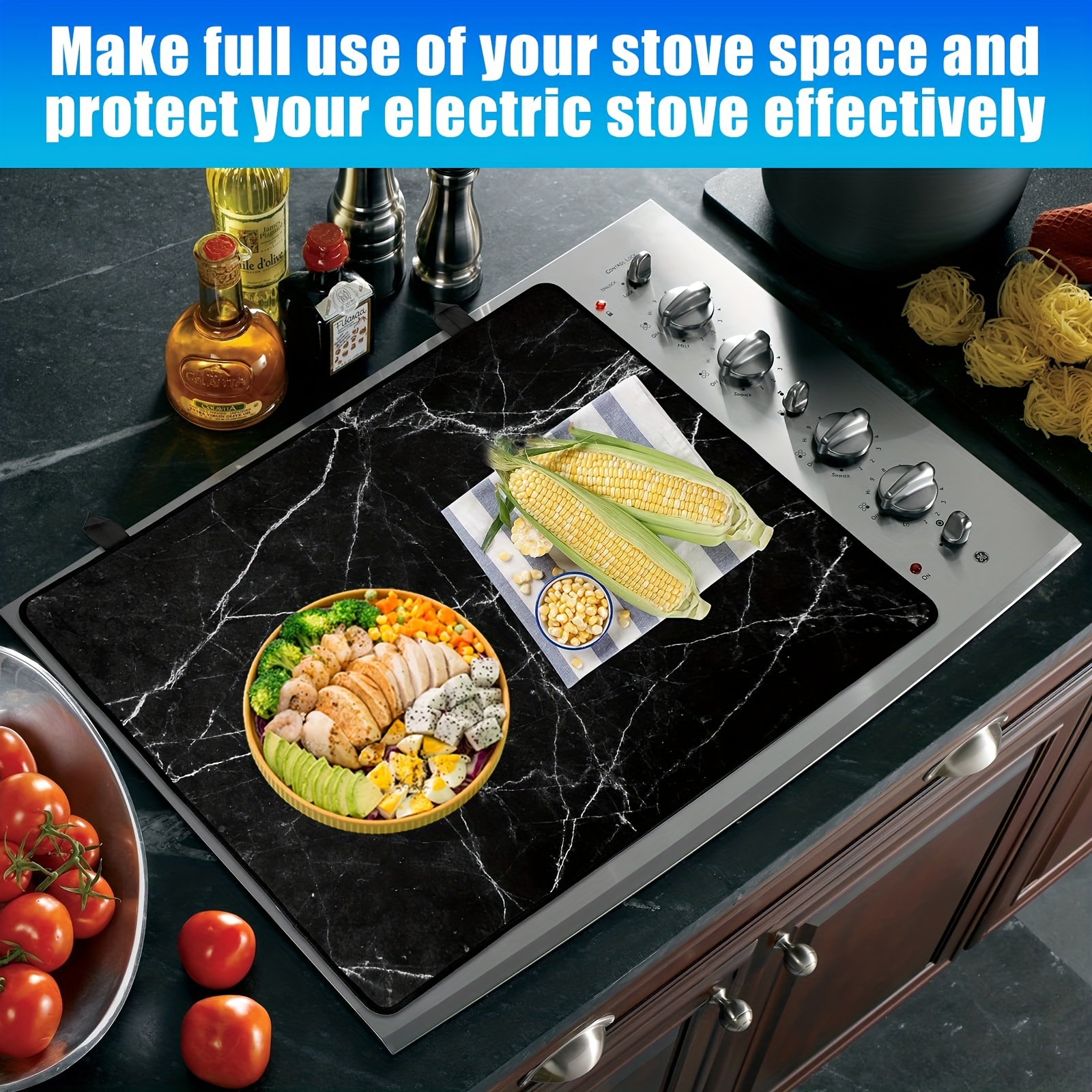 Stove Top Cover and Protector for Glass, Ceramic Stove Protects