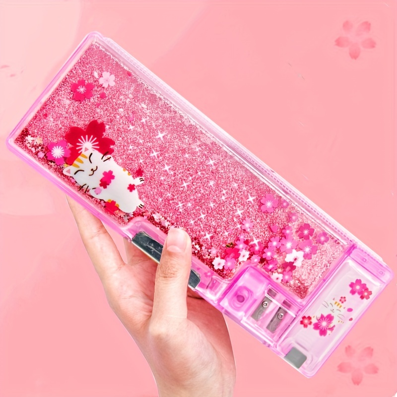 Multifunctional Pencil Box for Kid ( Random Character 2 Pencil Box And  Assorted Design )s, Unicorn Pencil