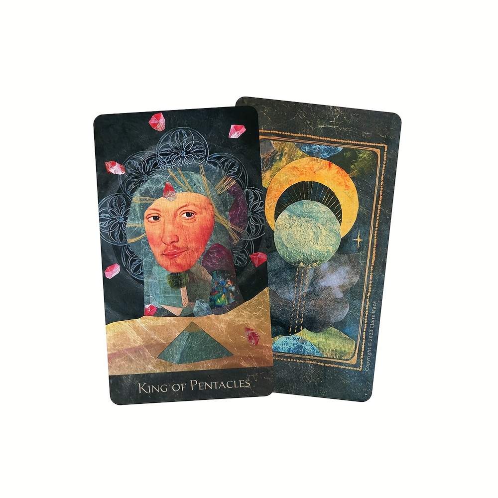The Rain Shadow Tarot Card With Keywords Meaning Cards, Portable Size  78-Card, Fortune Telling Game Divination Cards