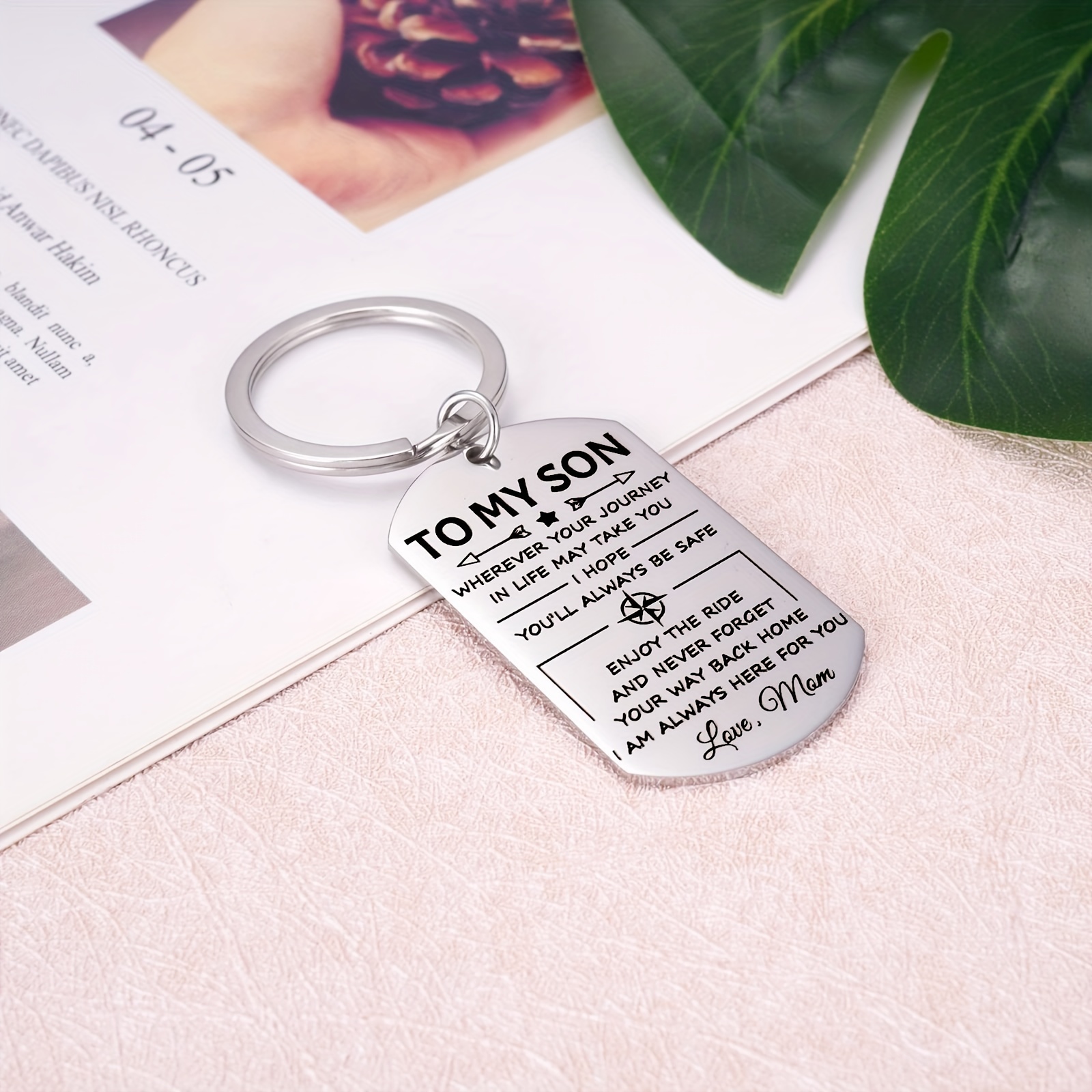 World's Best Son-in-law Tag Keychain Metal Key Chain Ring Birthday Christmas Thanksgiving Gift for Son-in-law,Son Gifts,Temu