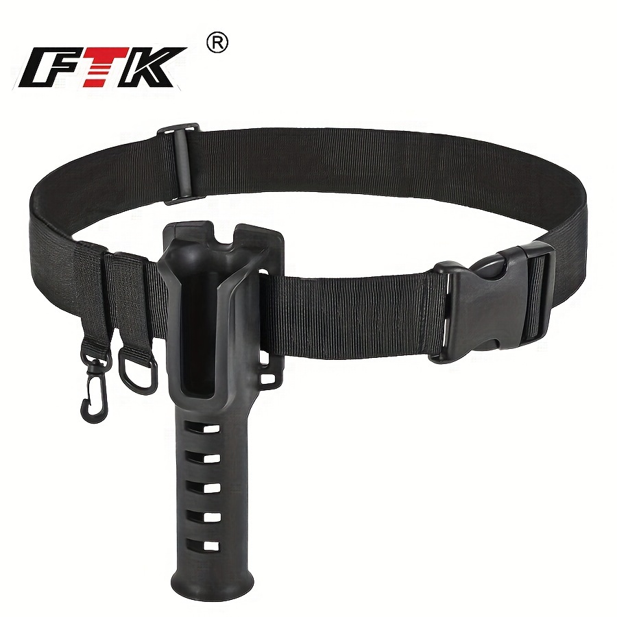 Adjustable Fishing Wader Belt Rod Holder Comfortable Secure - Temu