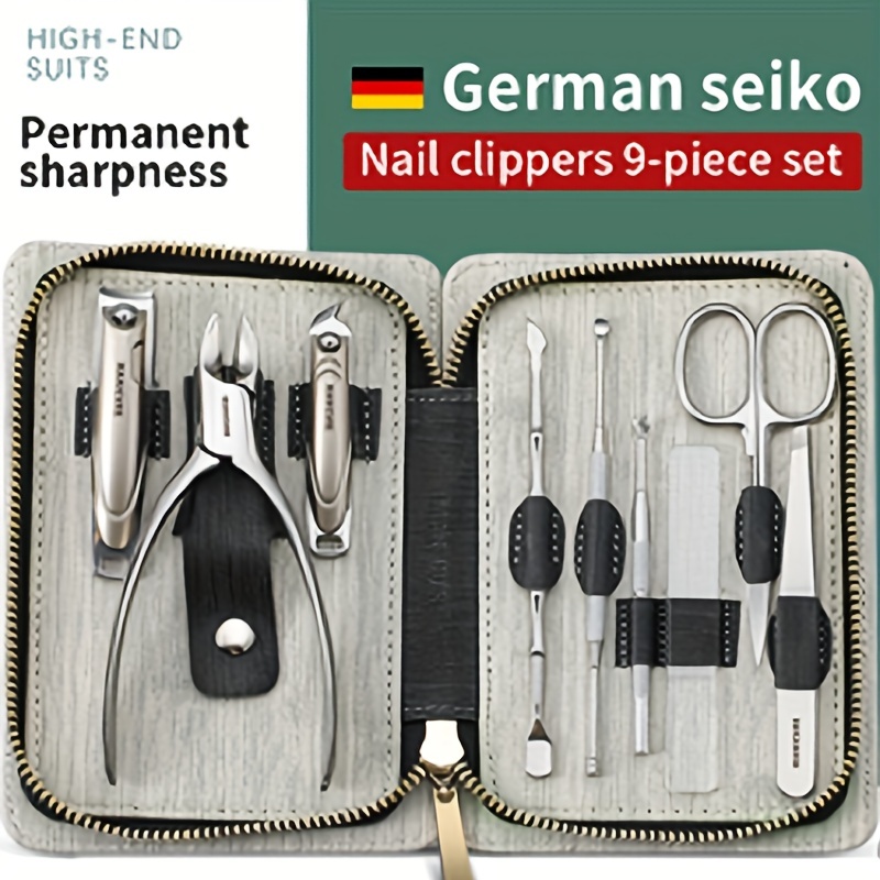 German Large Mouth Nail Clipper Set Anti splash Nail - Temu