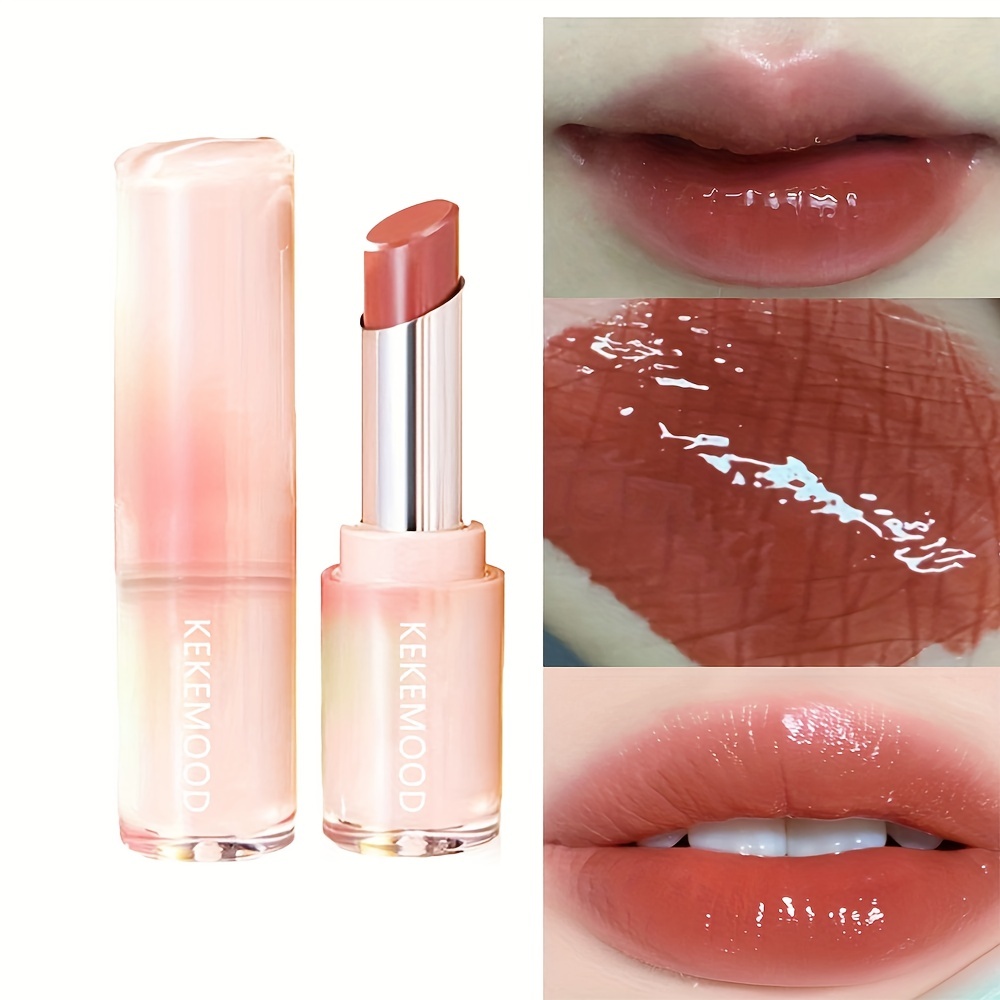

Moisturizing Water Light Lipstick - Lustrous Mirror Dewy Jelly Lip Gloss For Plumping And Hydration Valentine's Day Gifts