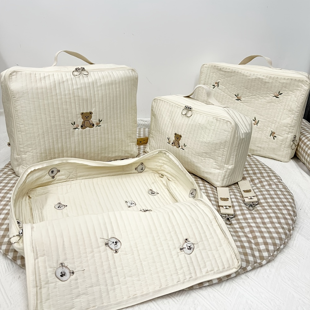 Large Capacity Mummy Bag with Bear Storage Design
