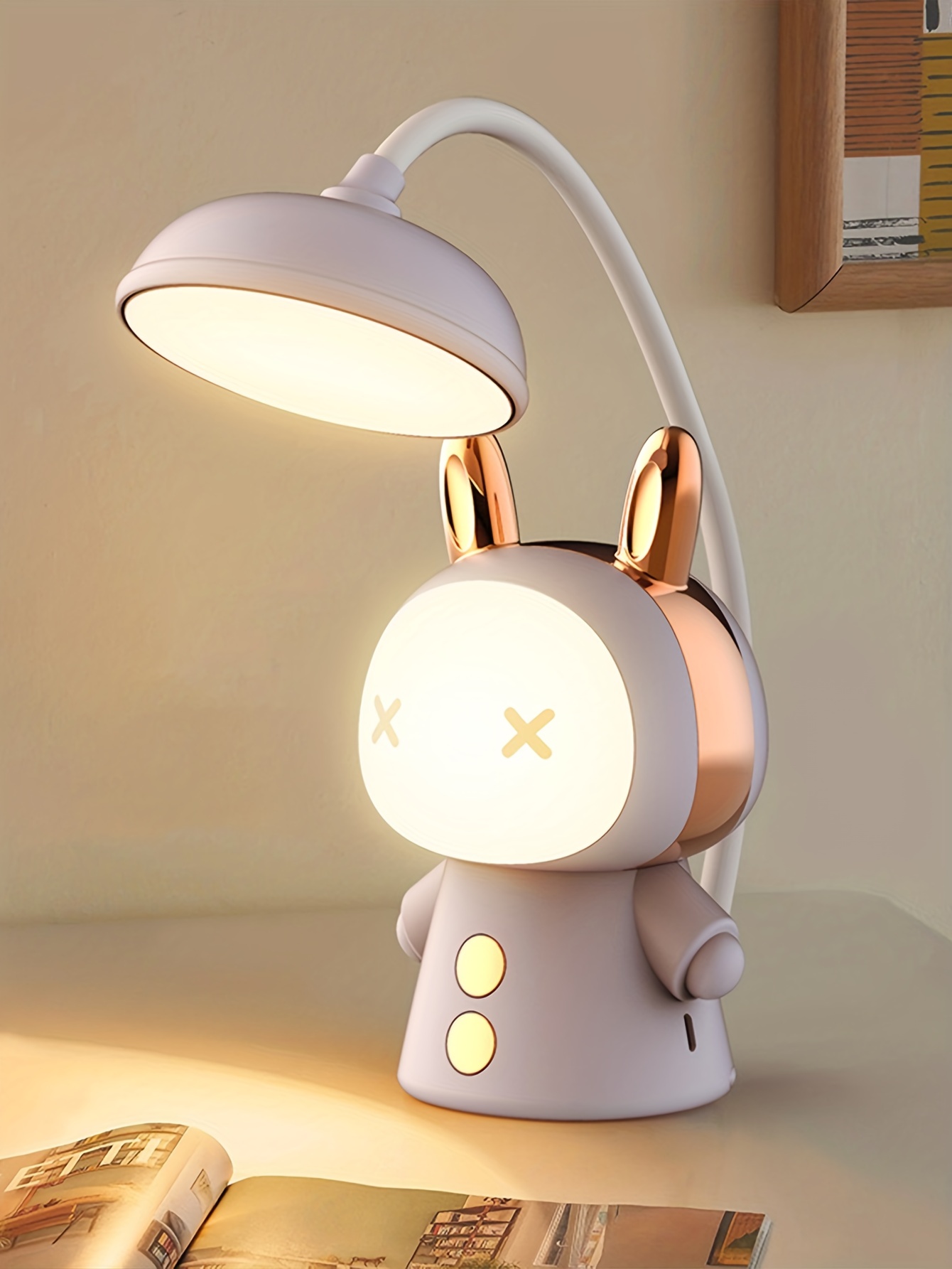 Lampe De Bureau Pliable À LED Avec Chargeur USB Protection - Temu