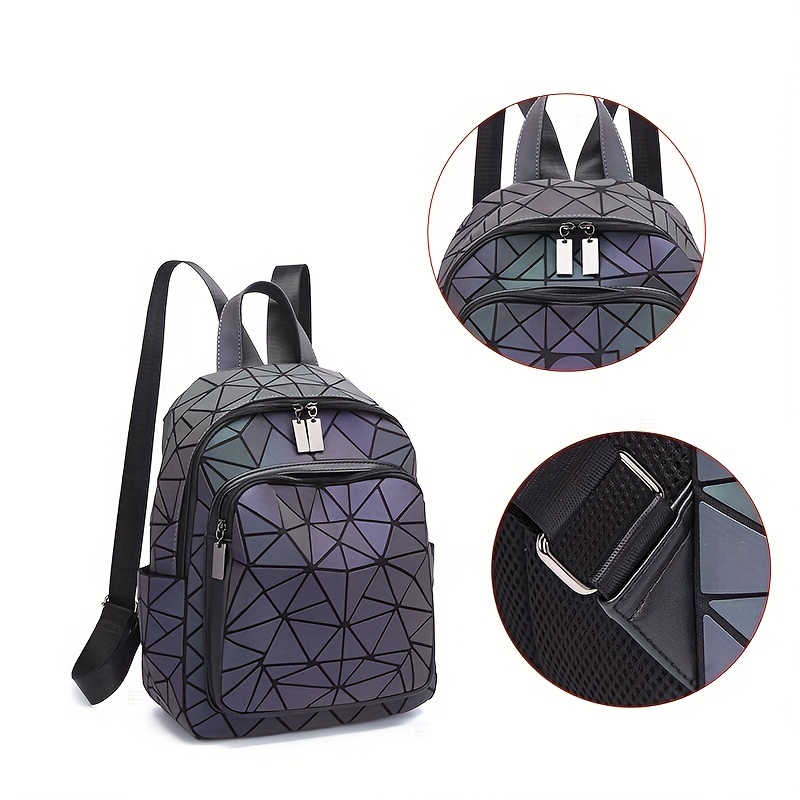 Sac best sale reflechissant geometrique