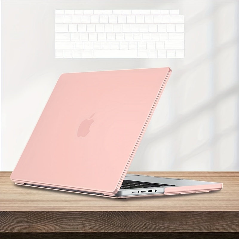 Housse Coque Mac Pour étui de protection mat ordinateur portable Macbook  Pro de 16 pouces rose