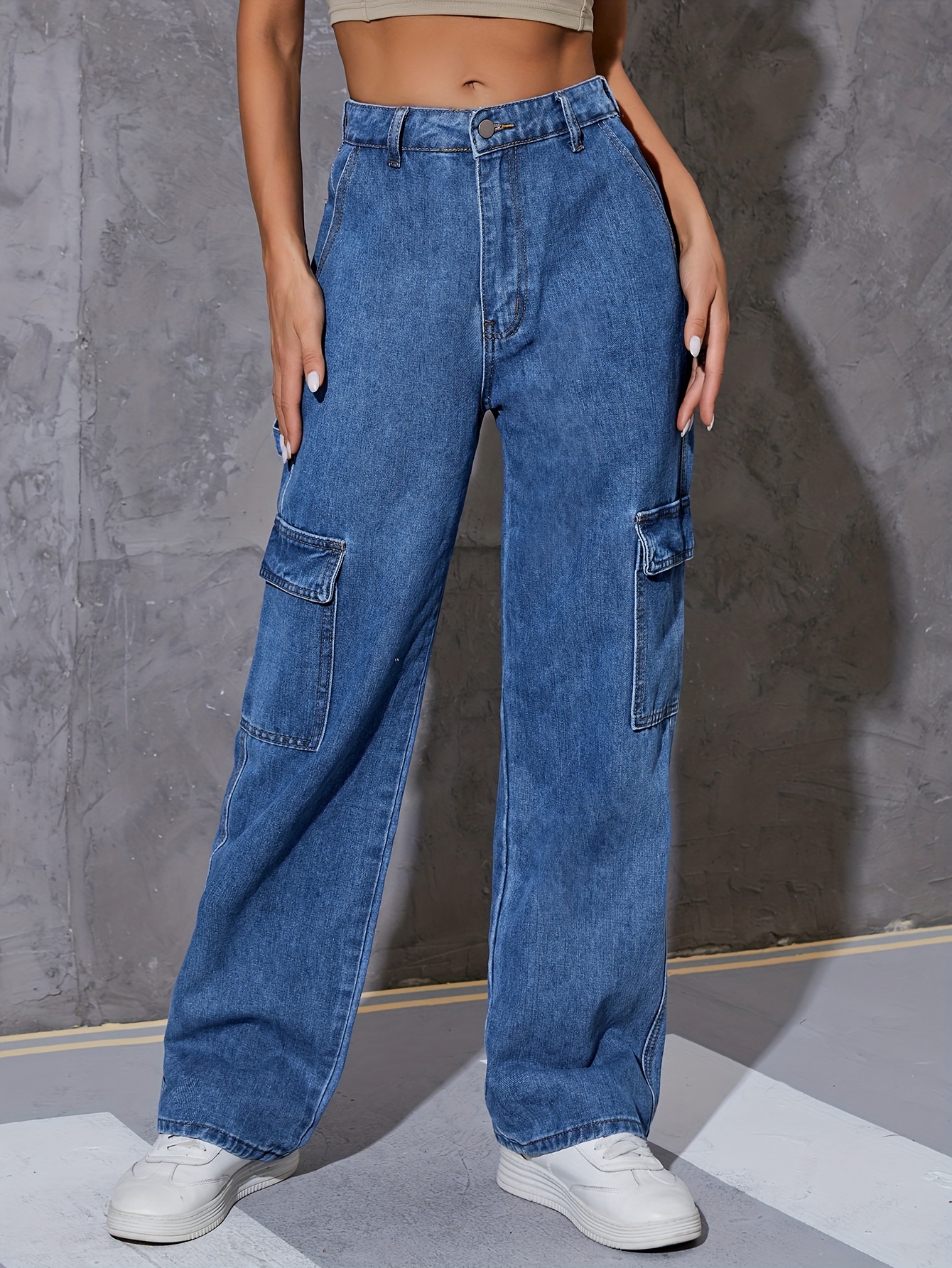 Baggy carpenter jeans - Pants - Women