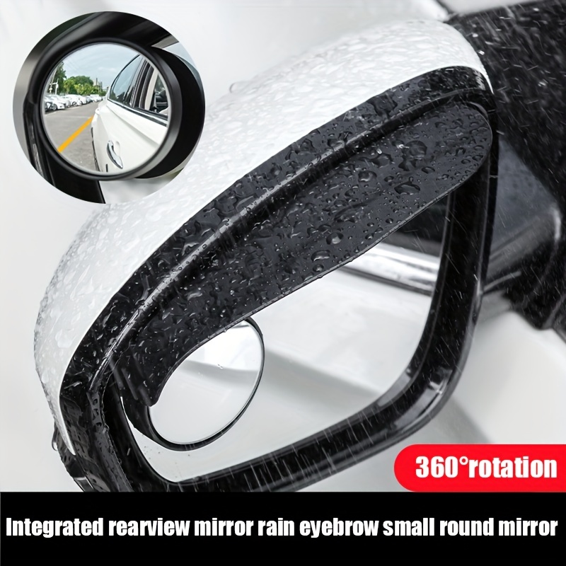 Rearview Mirror Rain Eyebrow And Blind Spot Mirror - Temu