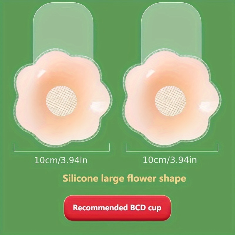 Jacquard Silicone Nipple Covers Invisible Self adhesive Push - Temu