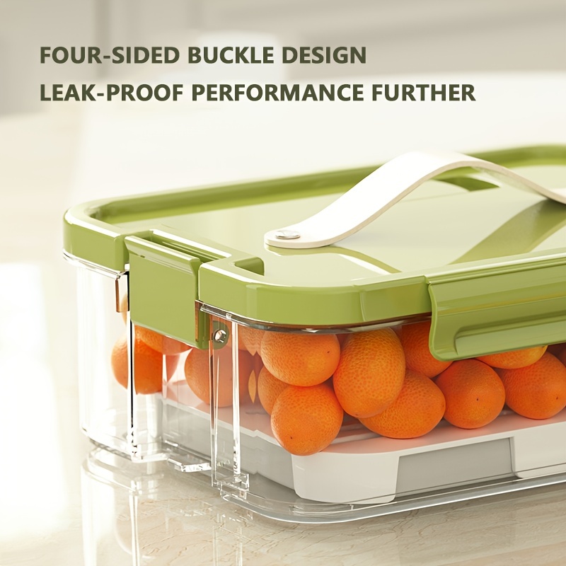 2pcs 35 1oz Outdoor Portable Fresh-keeping Food Box