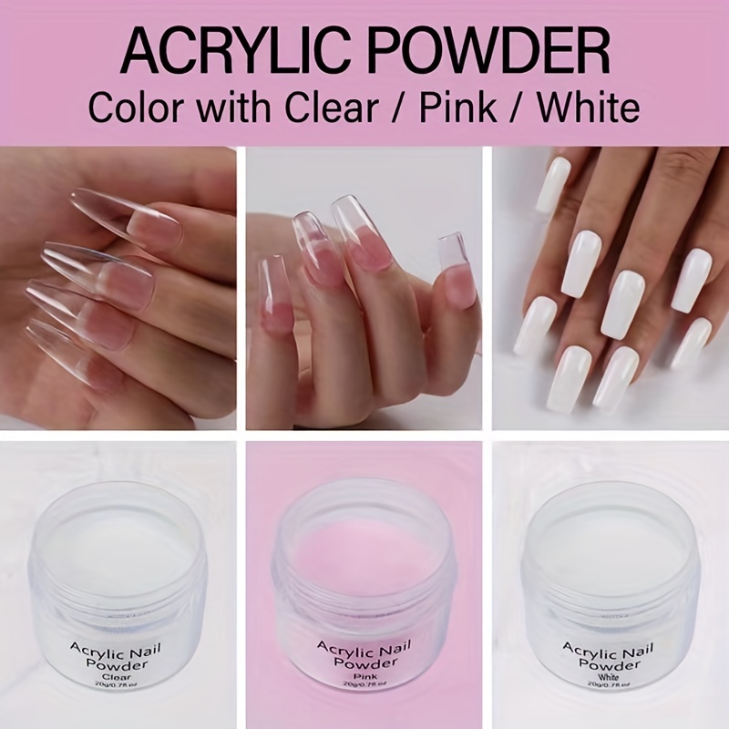 White Acrylic Nails  White acrylic nails, Pink acrylic nails, Plain  acrylic nails