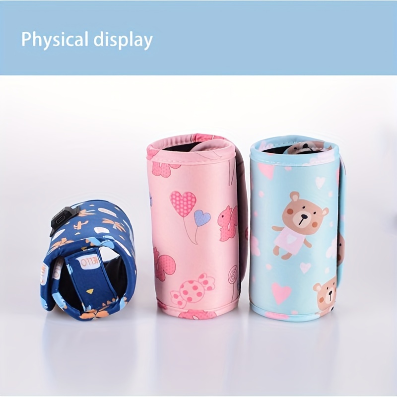 USB Charging Thermos Bag Keep Baby Milk or Water Warm Used in Home Outside