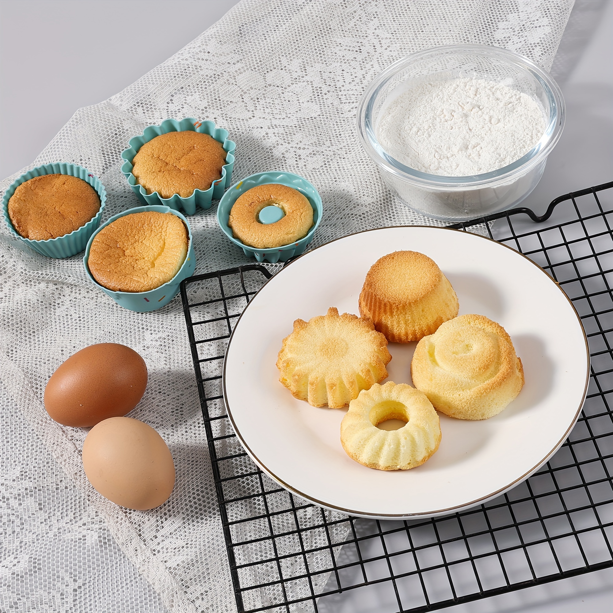 Silicone Kitchen Baking Supplies Set Nonstick Silicone - Temu