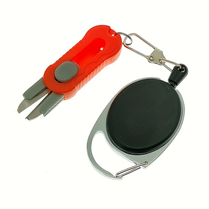 Premium Fly Fishing Tackle Kit: Knot Tying Clipper Retractor - Temu