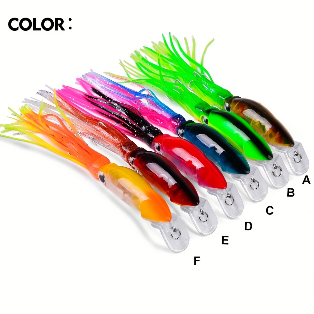 Realistic Bionic Squid Fishing Lure Bait Saltwater - Temu